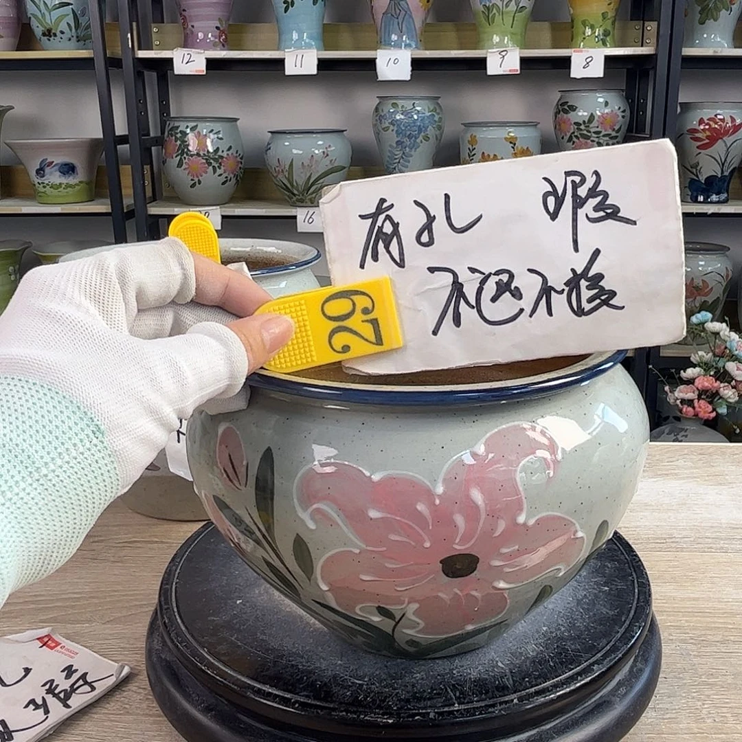 罐1tc景德镇陶瓷花盆