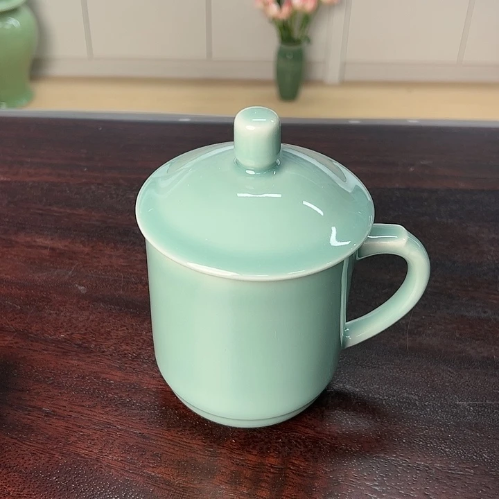 龙泉云间青瓷小米茶器
