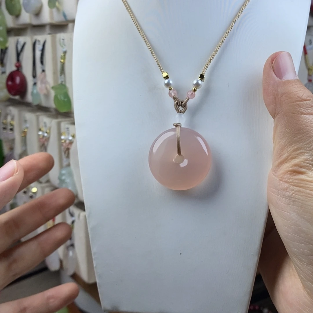 玛瑙/玉髓合金颈饰