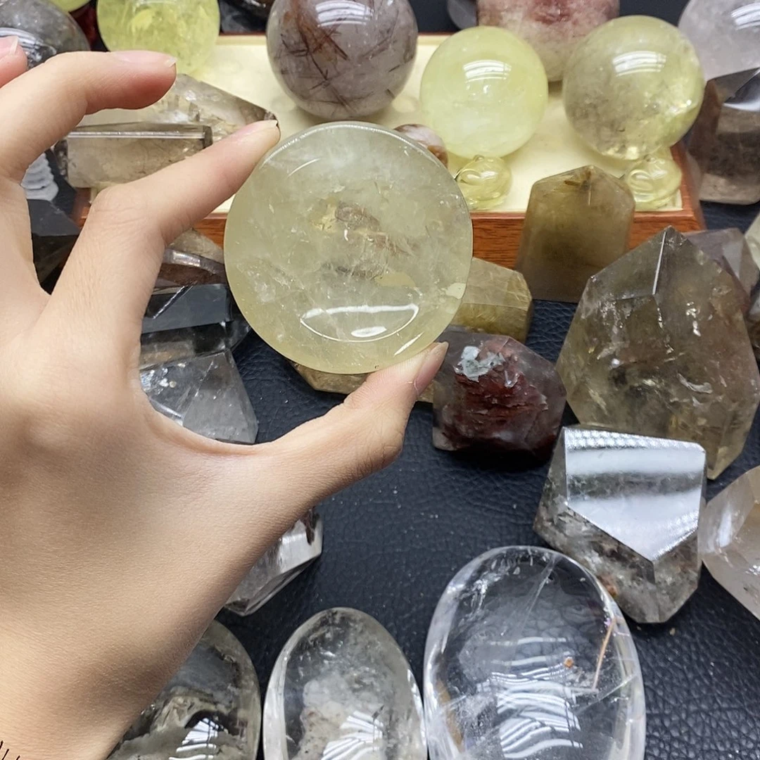 水晶未镶嵌珠宝半成品196水晶石