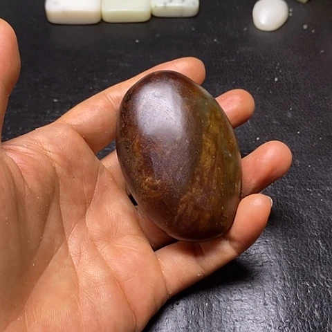 手链未镶嵌和田玉（糖玉）