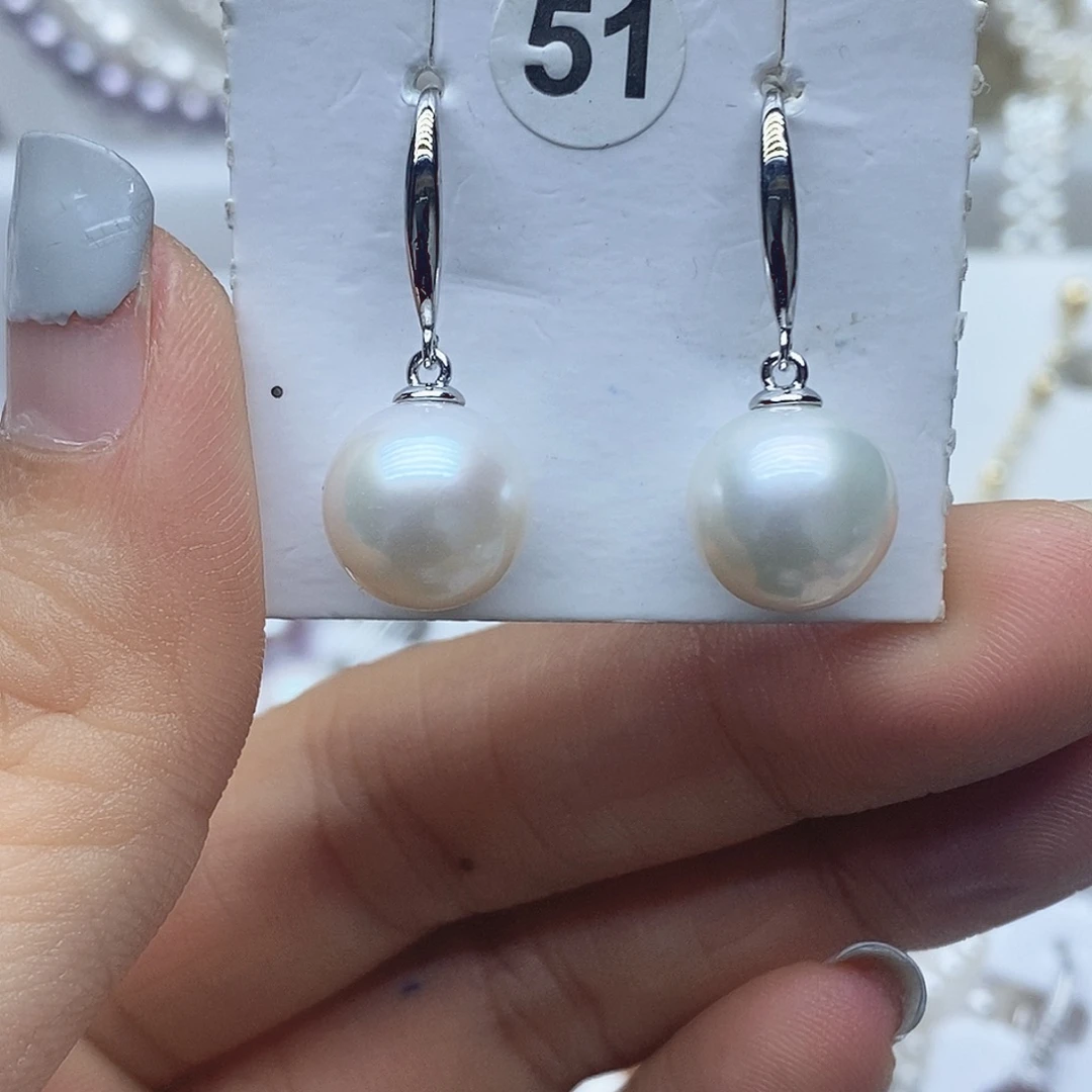 淡水珍珠未镶嵌耳钉