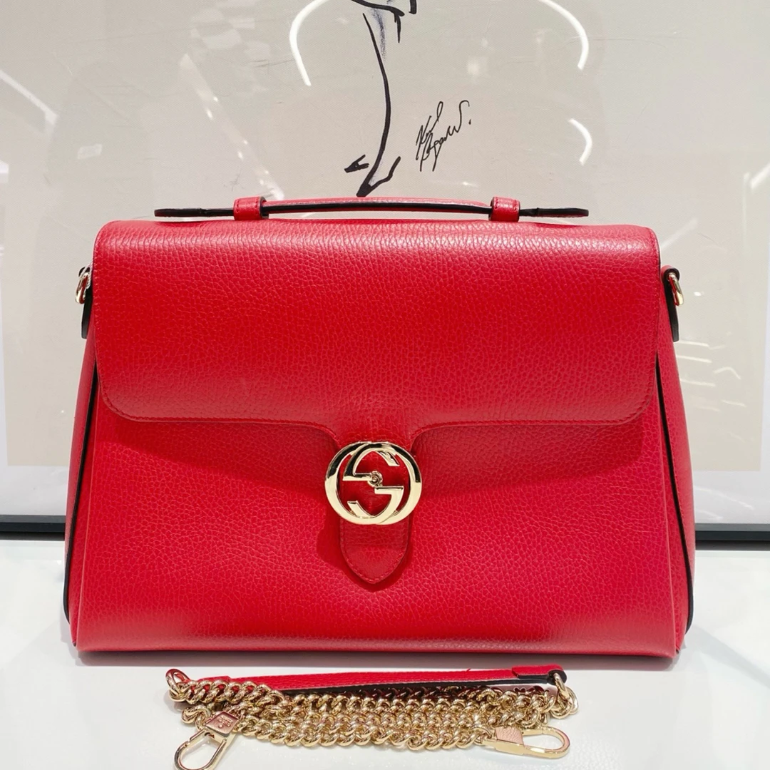 95新 GUCCI/古驰 95新大号interlock（13594）