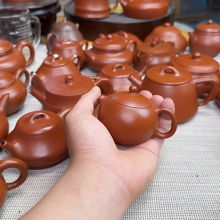 兰***馨紫砂壶全手工制作西施