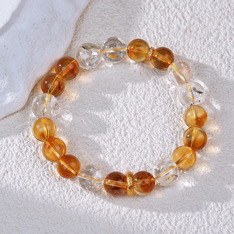 【才慧双生】水晶手串925（天然珠宝多样性发其一）