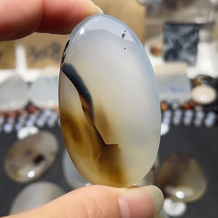 玛瑙/玉髓未镶嵌吊坠(不含链)