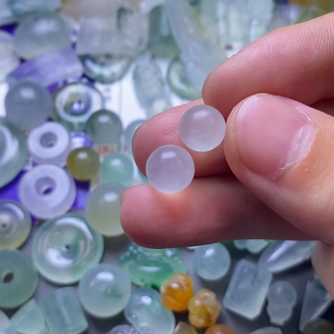 定制翡翠未镶嵌珠子