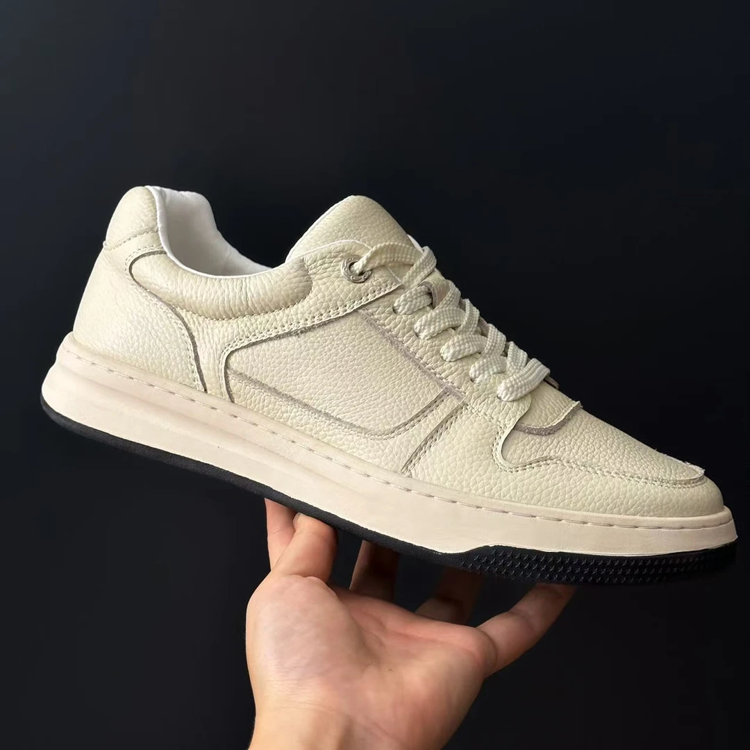 头层牛皮新款低帮户外秋冬时尚休闲鞋保暖休闲潮流男鞋11113