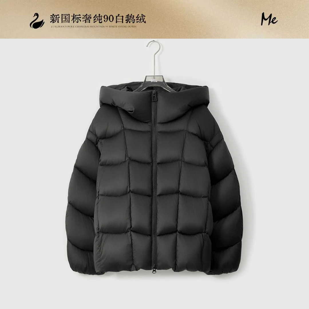 ME【雪顶泡芙鹅绒服】 白鹅绒重工轻奢时尚新款羽绒服 MEQS0147