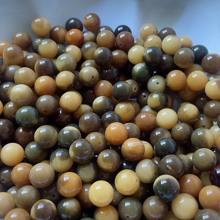 白玉菩提吊坠精品虎斑圆14一百关注➕牌宠十四