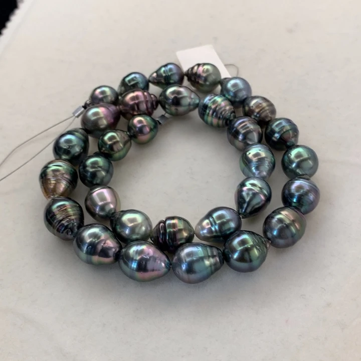 银S925镶嵌项链海水珍珠