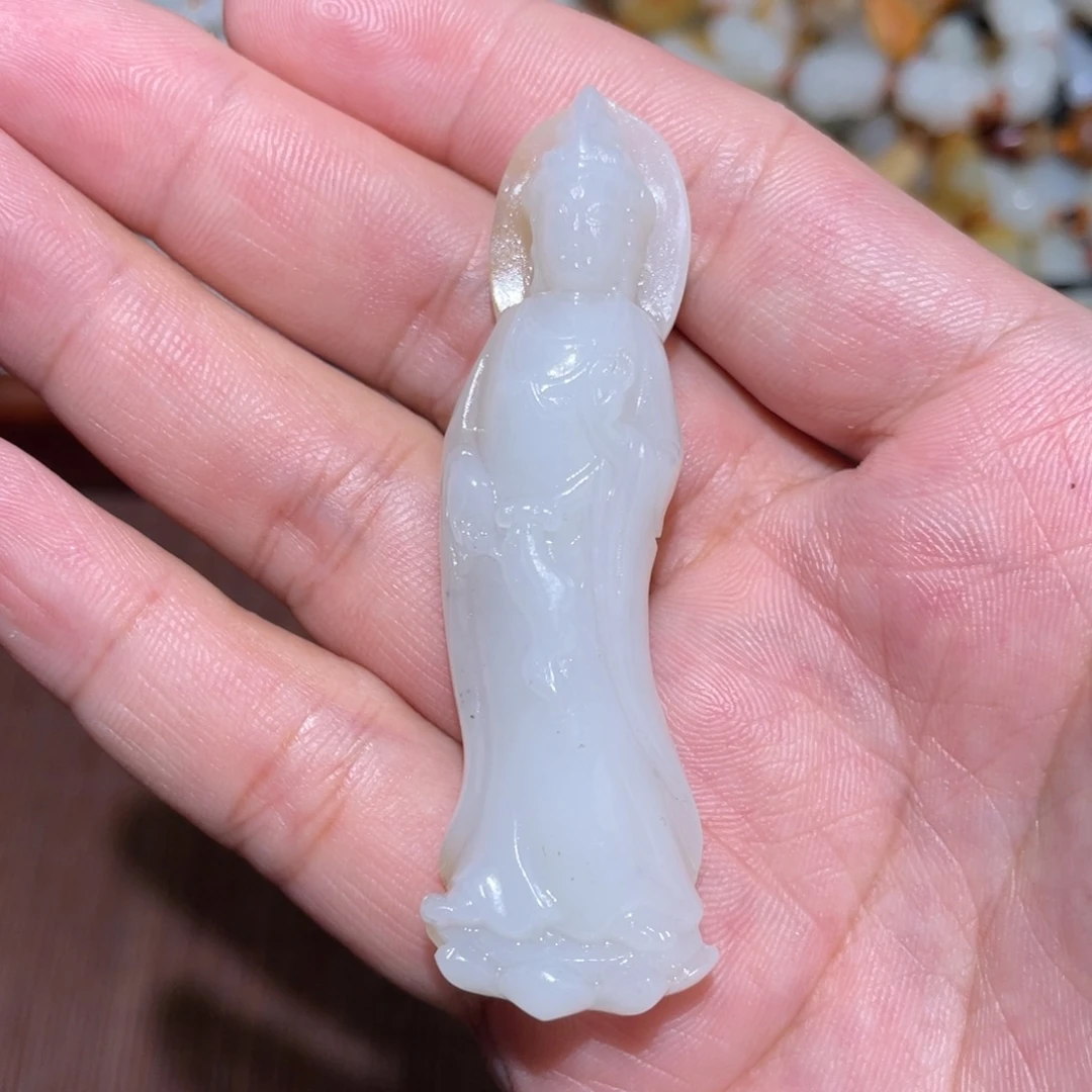 颈饰未镶嵌和田玉