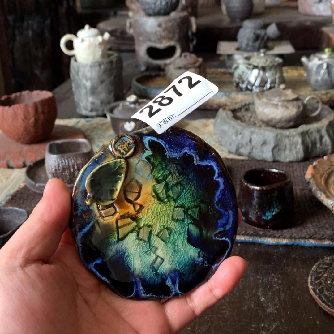 杯宾****栈手工制作柴烧茶具