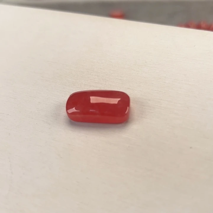 菱锰矿（红纹石）裸石未镶嵌怒*西