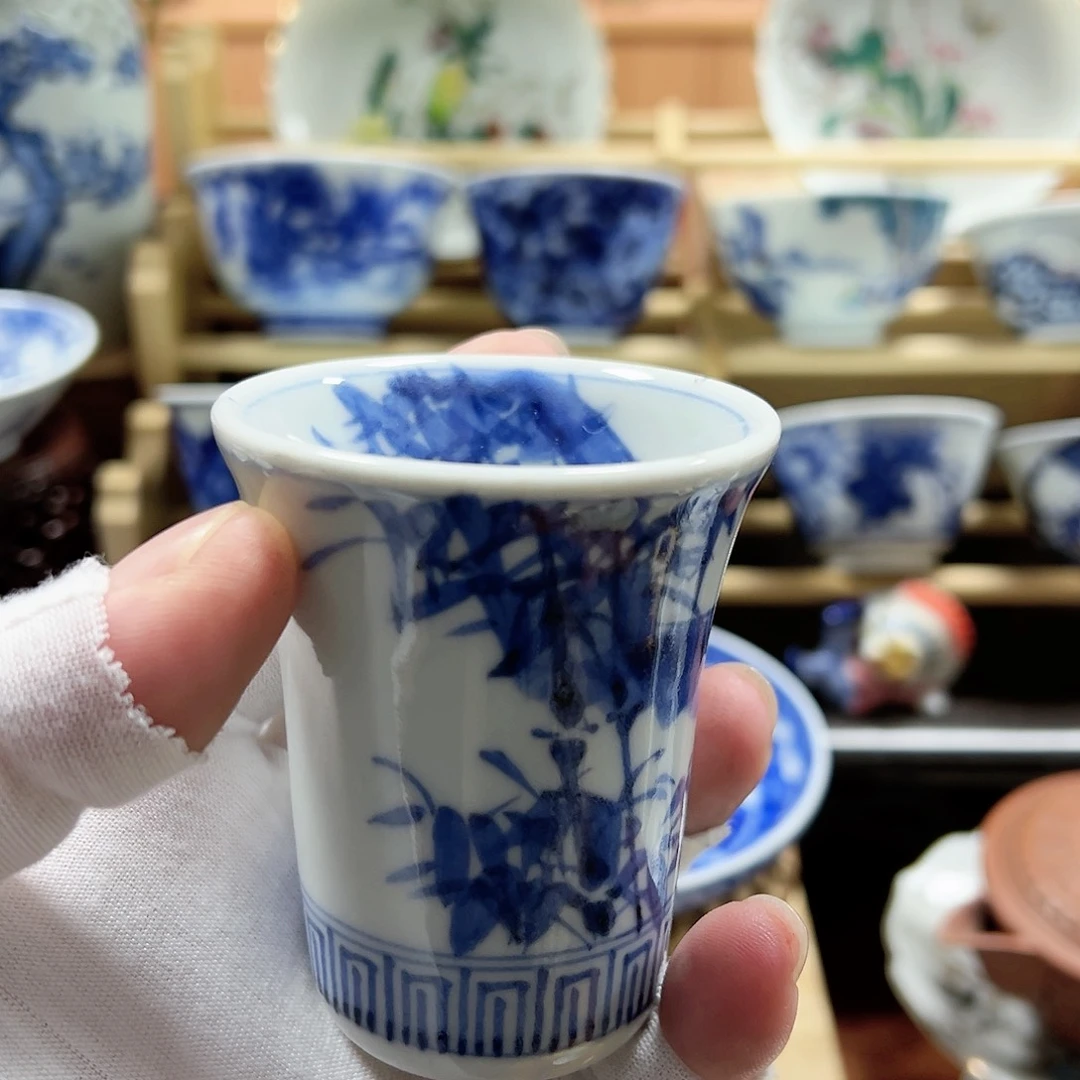 大*兄柴窑茶具茶杯茶壶