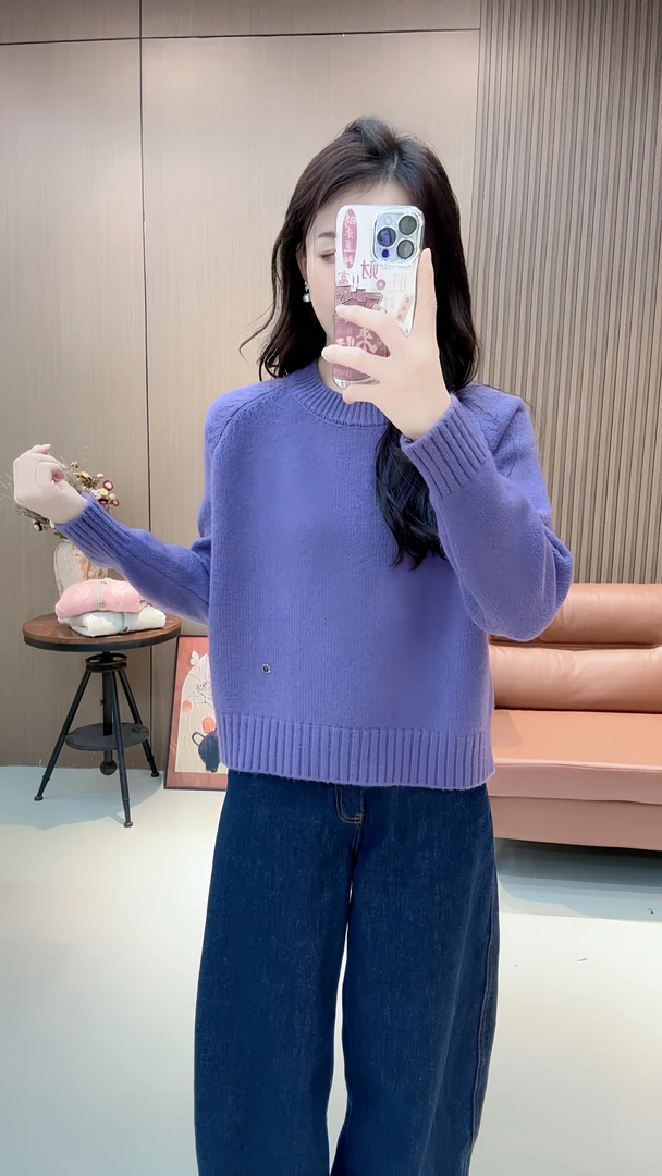 镇店之宝~针织衫加厚款休闲风套头女装长袖针织