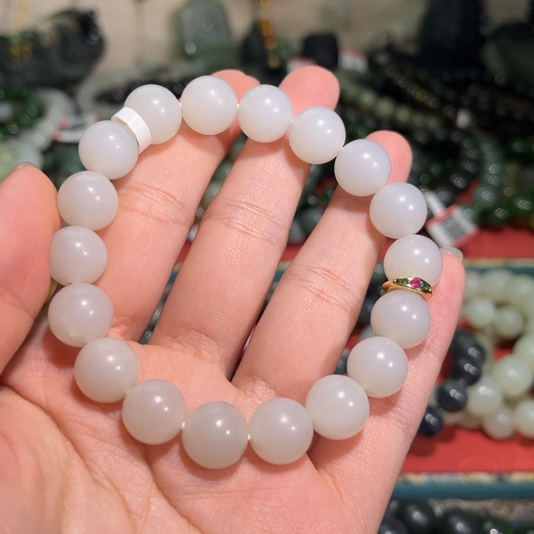 安***头和田玉未镶嵌手链