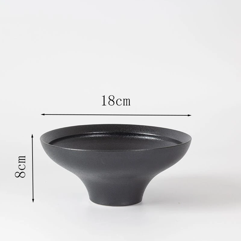 禅意白陶水培花盆素雅花器无孔苔藓球专用盆适配绿植造景