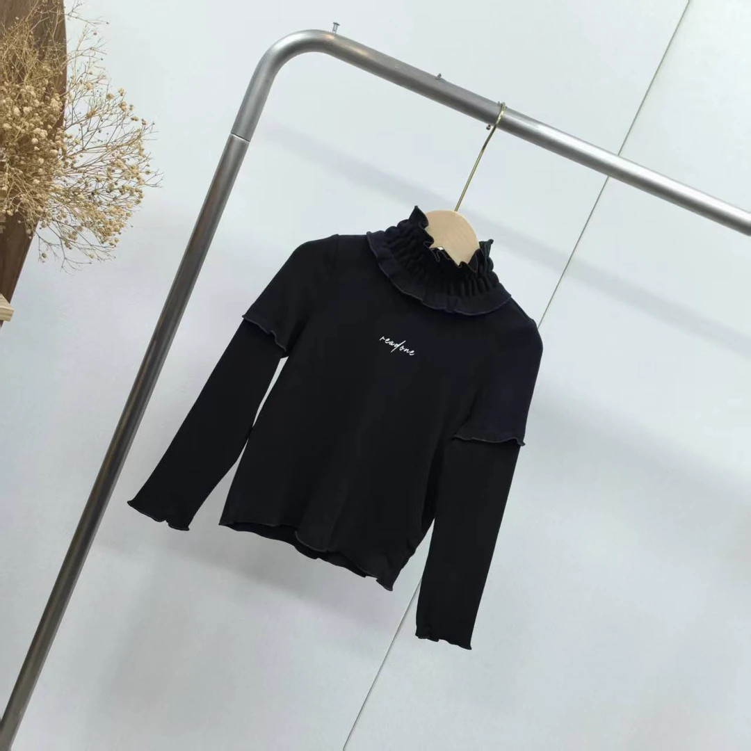 【6559】黑色打底衫B9-6