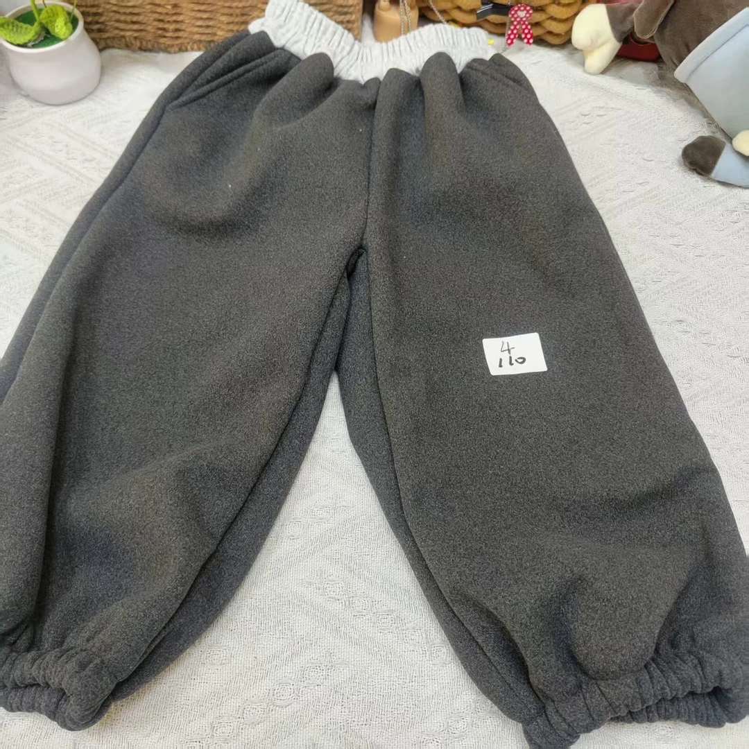 儿童舒适冬季加绒裤子585