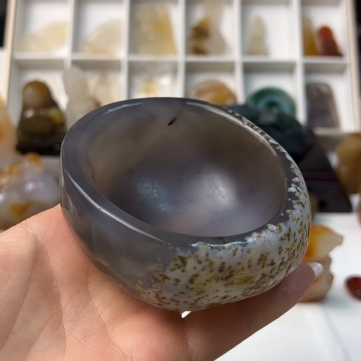玛瑙/玉髓颈饰合金