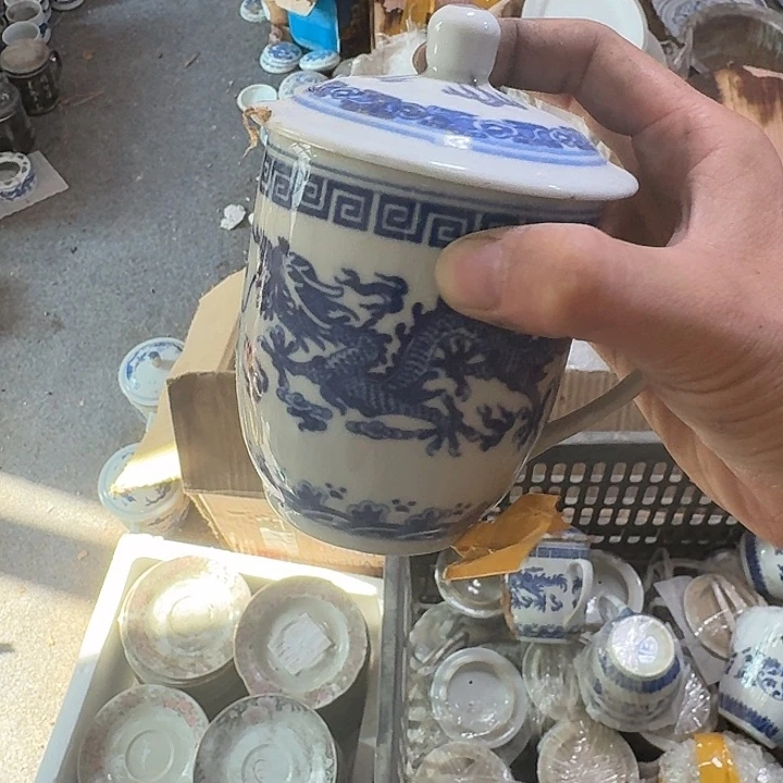 摆件景德镇陶瓷艺术煤窑