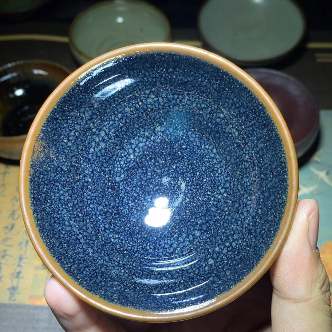 建盏龙窑柴烧手工?****友
