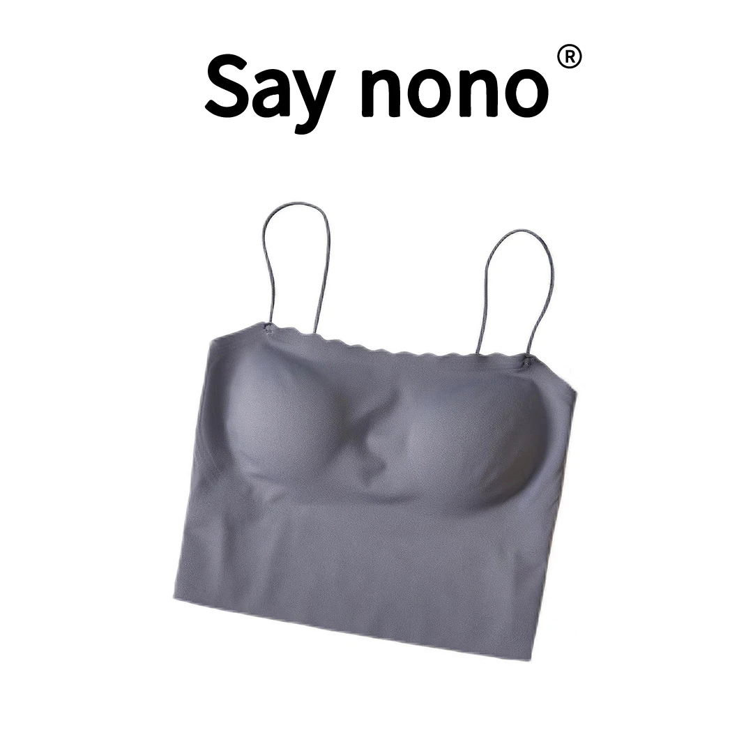 懒猫nono│Saynono 基础款＿纯色百搭吊带内搭上衣 /PA05