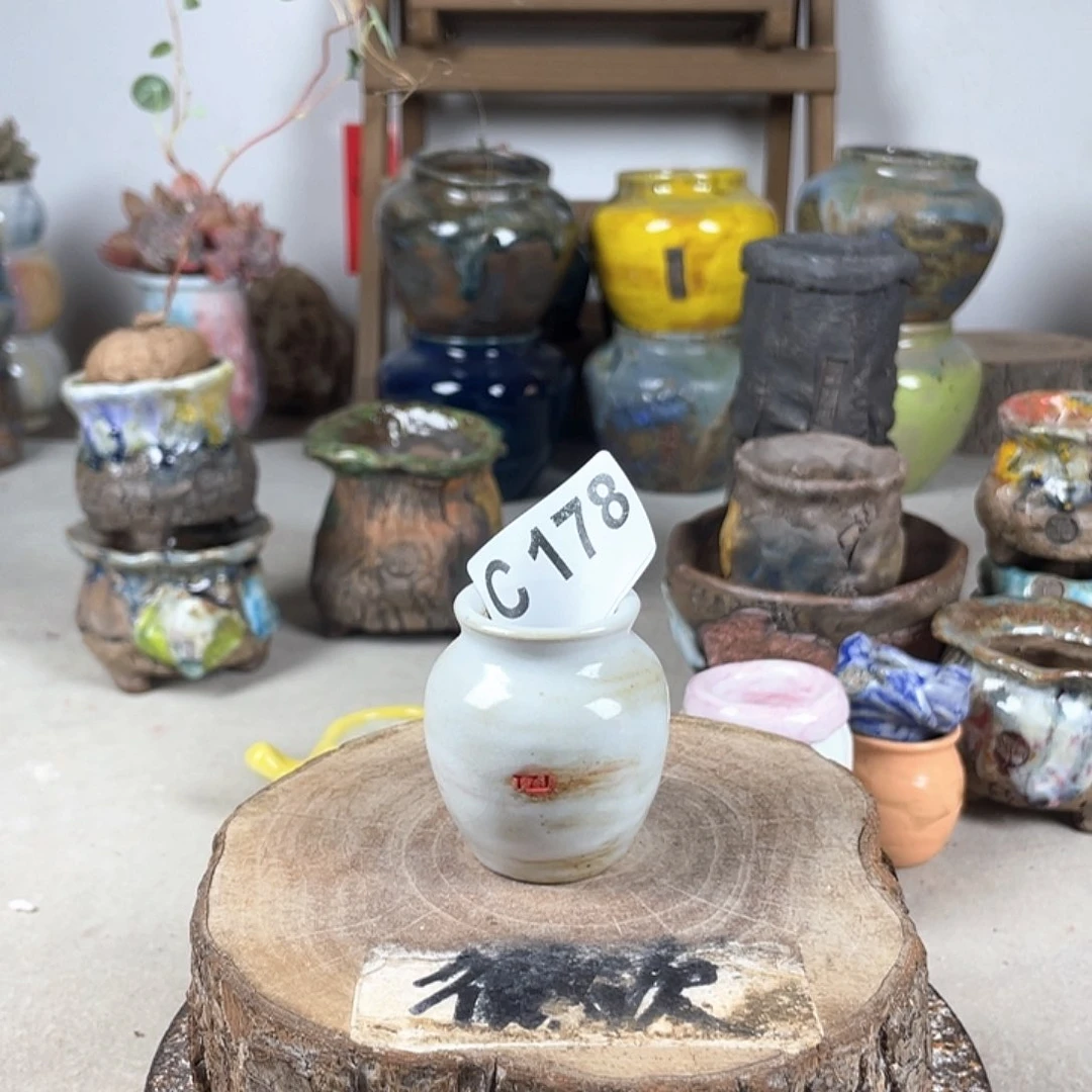 紫砂花盆开播福利 陶瓷花盆