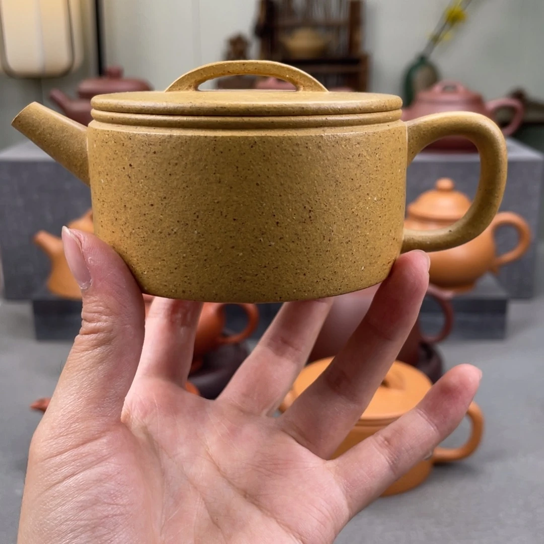 茶壶紫砂喜*阳紫砂壶150毫升