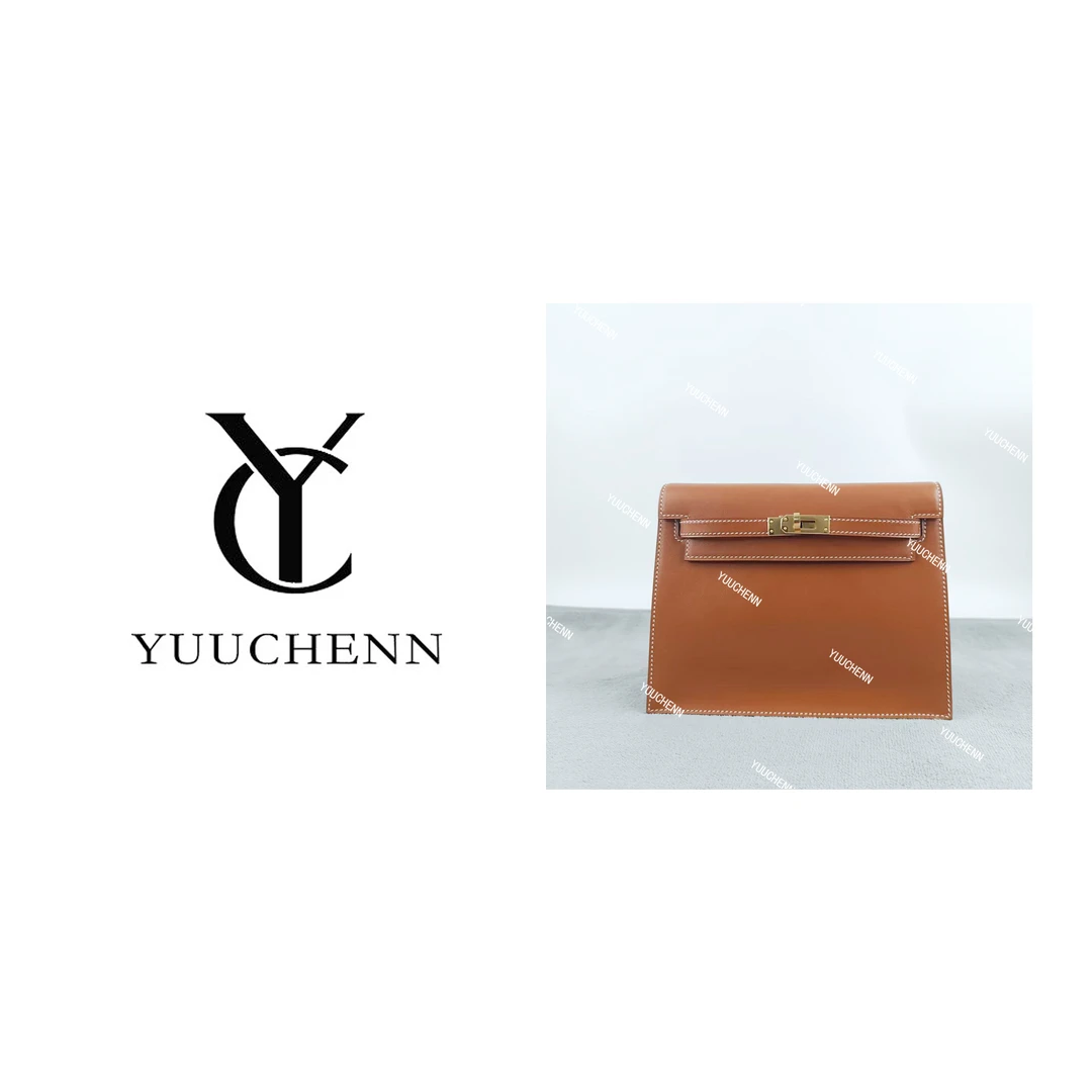 YUUCHENN【手工定制】22cm原创设计高定真皮包 HH4756