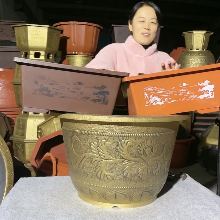 圆盆古铜五零五个