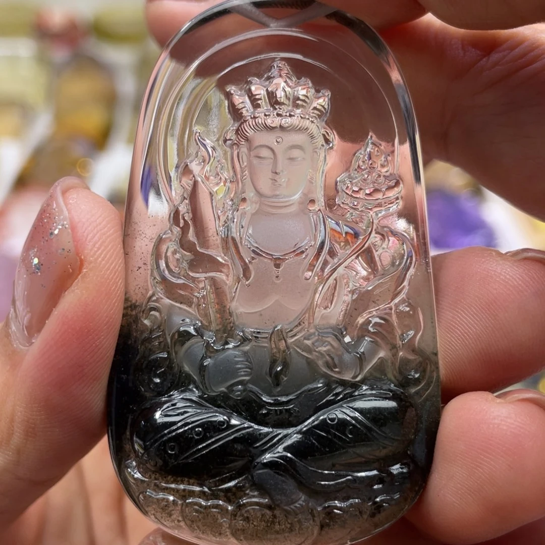 未镶嵌颈饰水晶定制