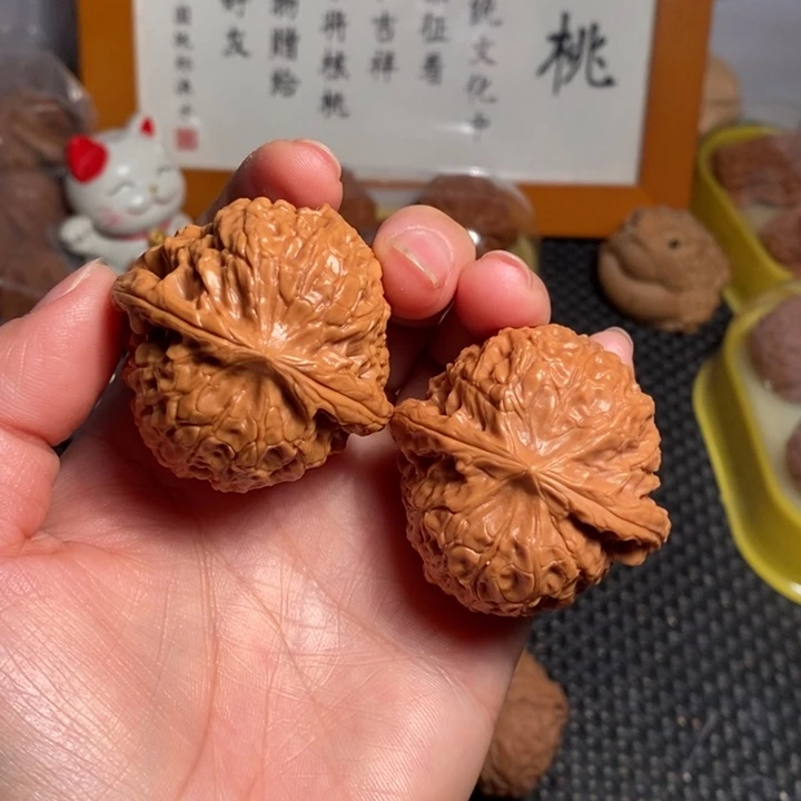 文玩核桃把件44团圆