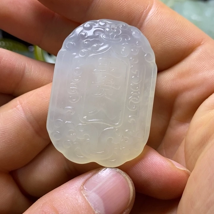 岫玉未镶嵌岫玉颈饰