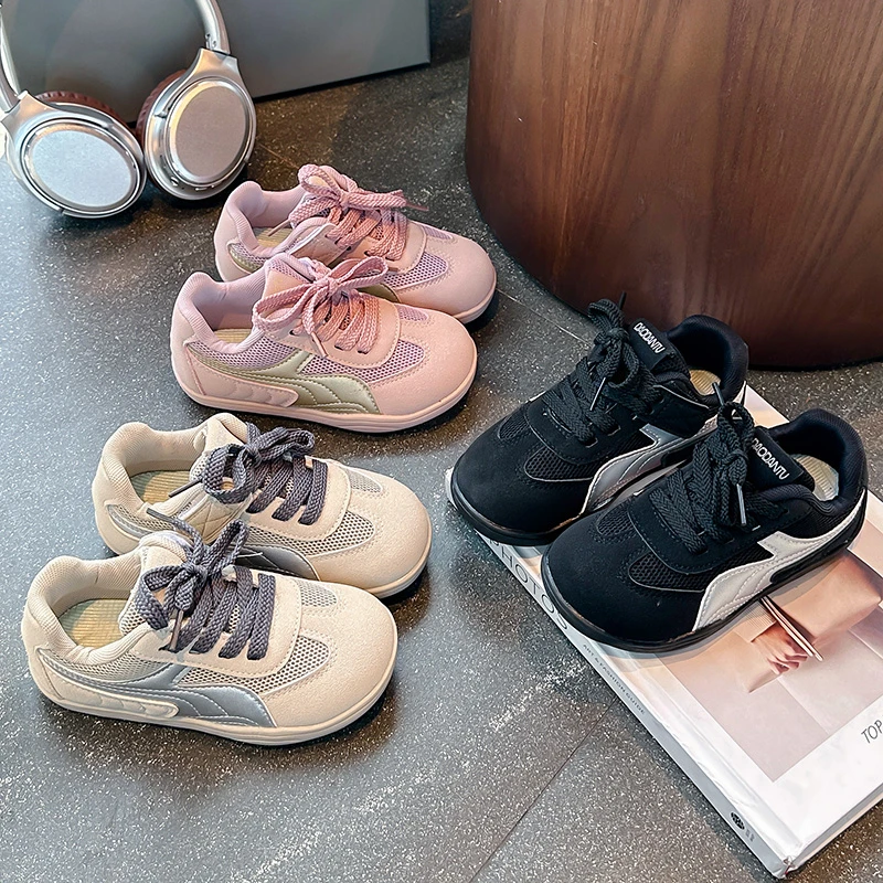 26-37码女童鞋儿童阿甘鞋2025新款运动鞋男童休闲宝宝德训鞋6088