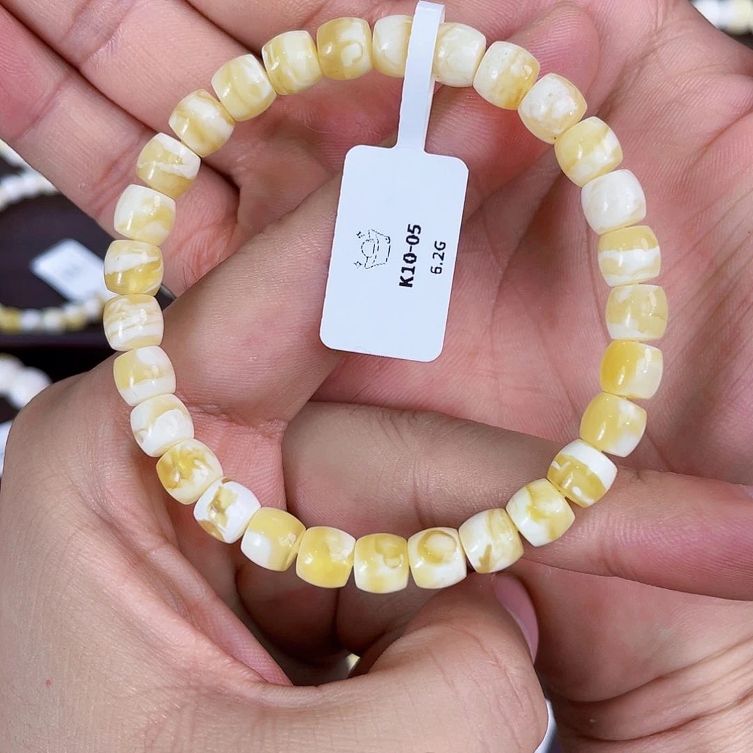 未镶嵌琥珀手链K10-05-7m