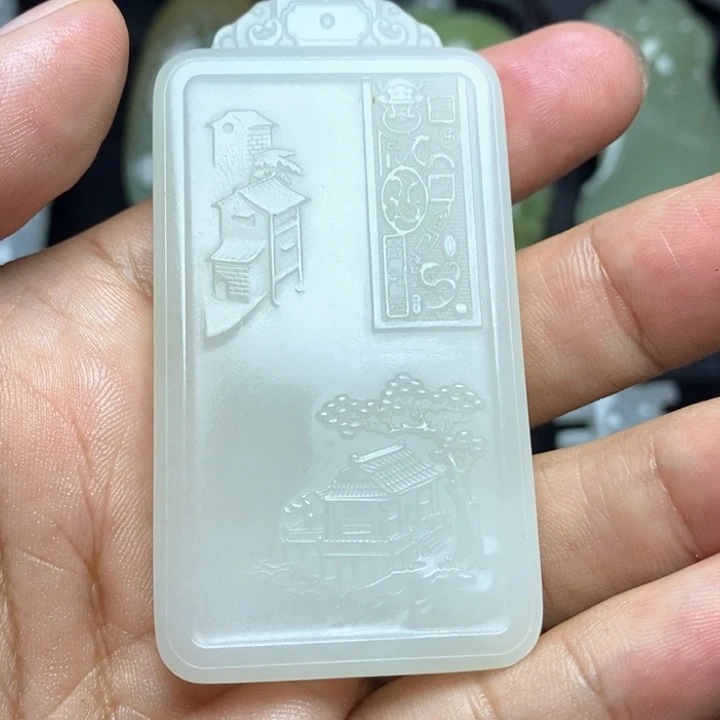 颈饰未镶嵌和田玉