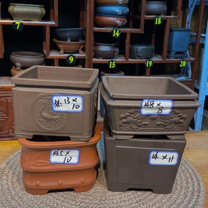 紫砂花盆紫砂艺术