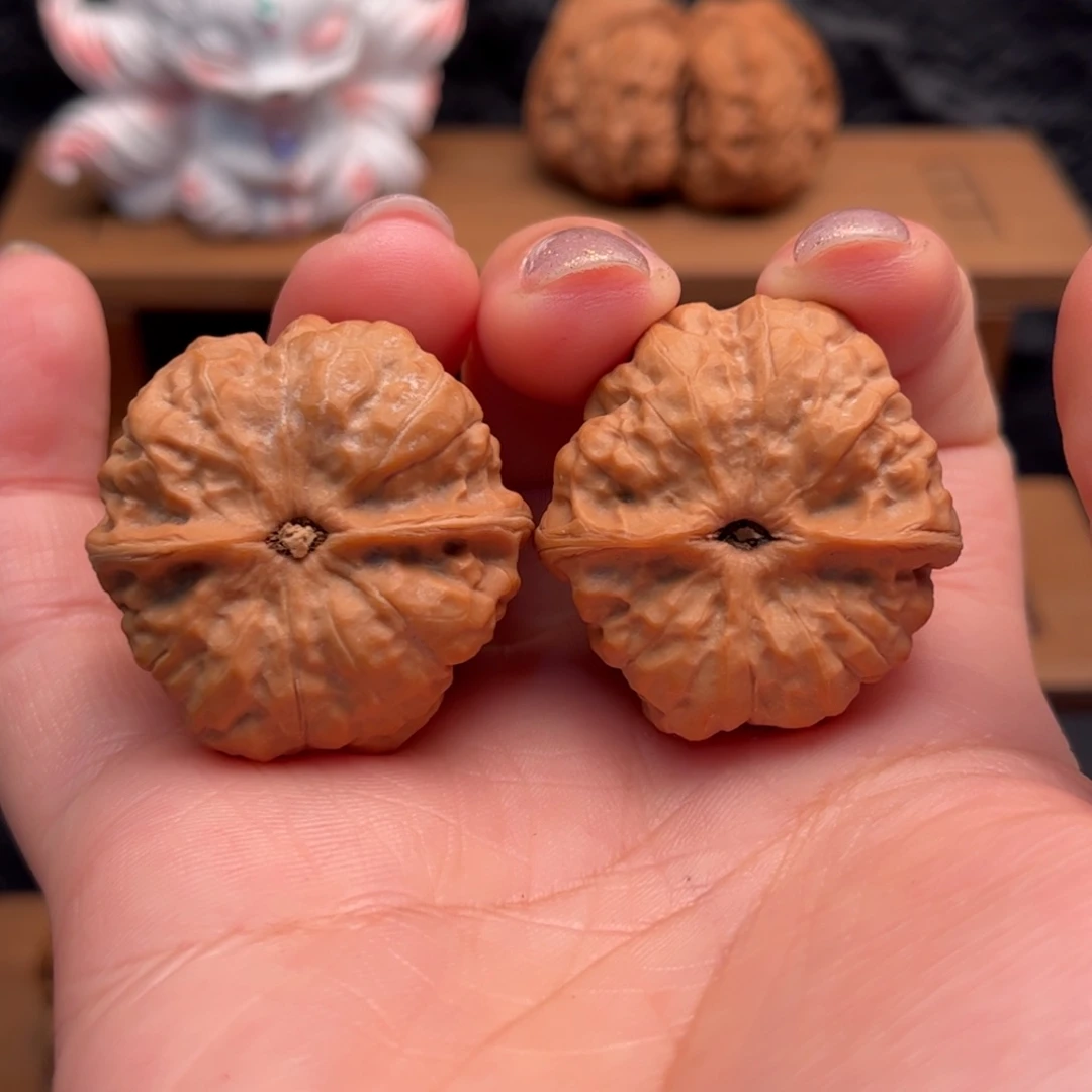 十****文玩核桃把件蛤蟆头