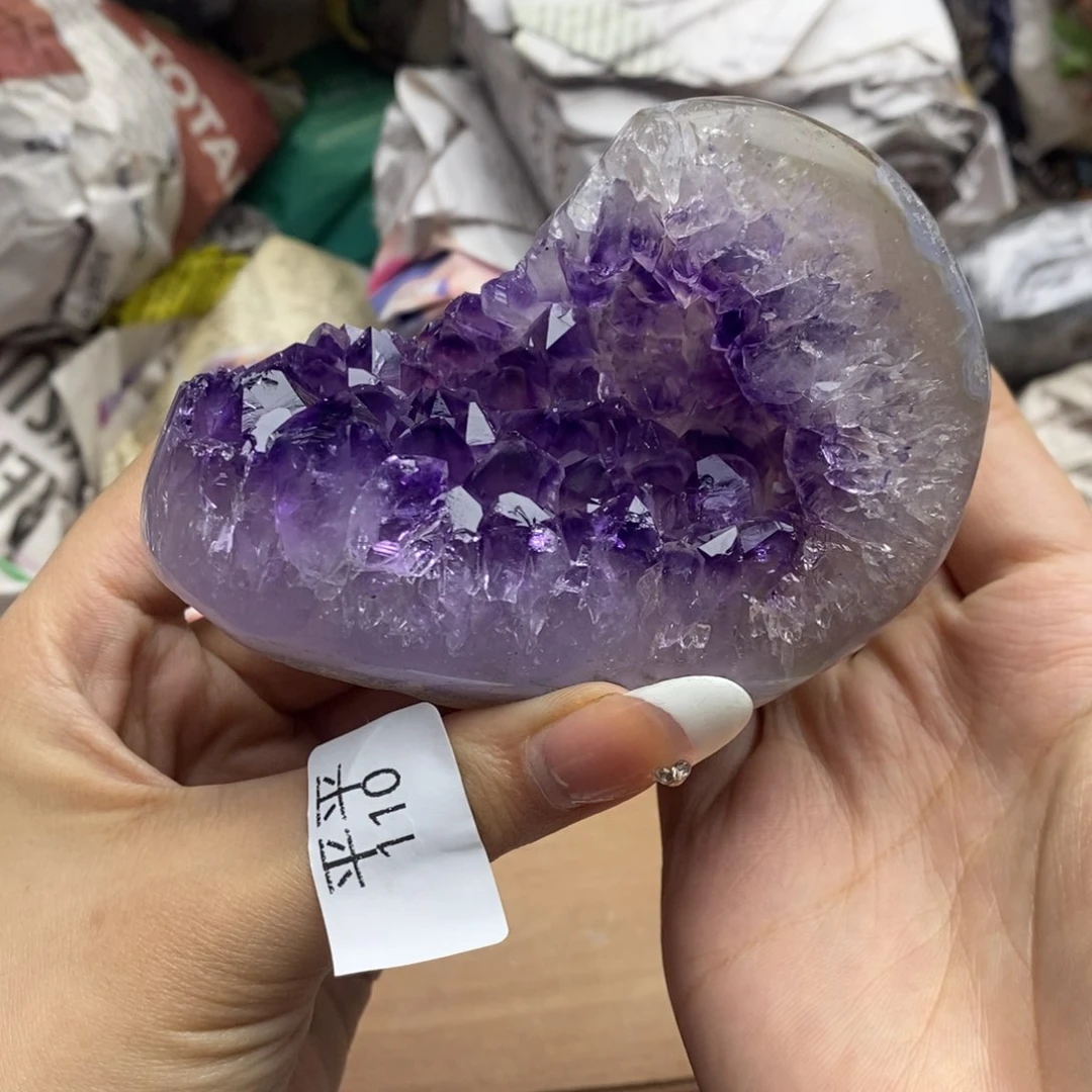 乌拉圭未镶嵌紫晶
