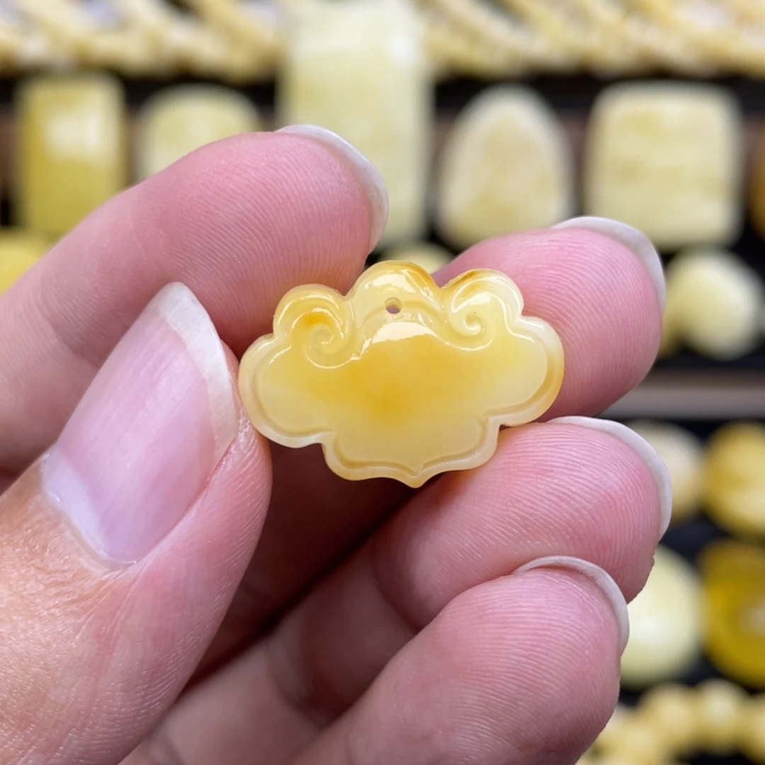 裸石琥珀未镶嵌琥珀蜜蜡