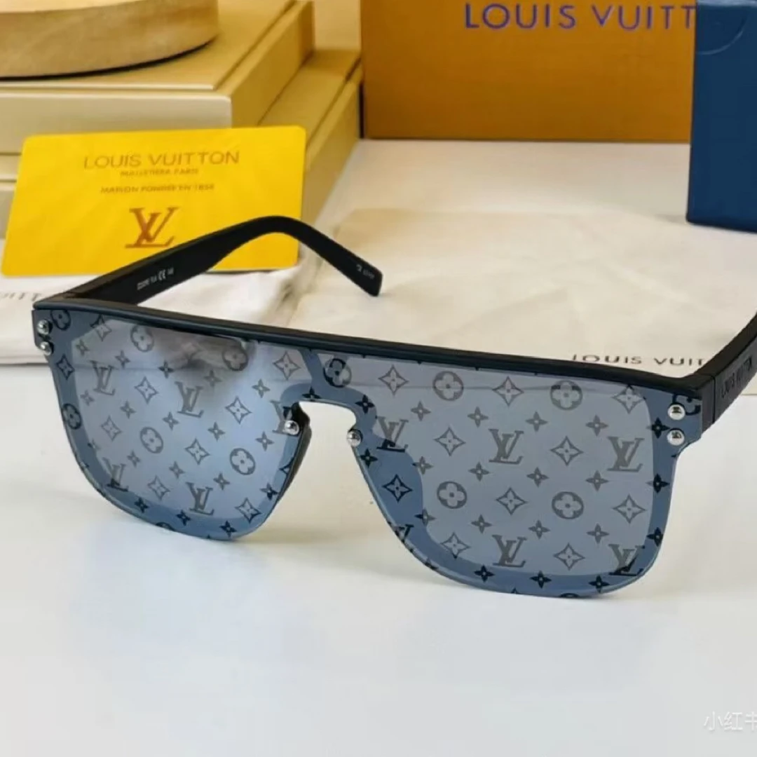 99新 LouisVuitton/路易威登 Tsan0911/满印超轻款墨镜/尺码均码