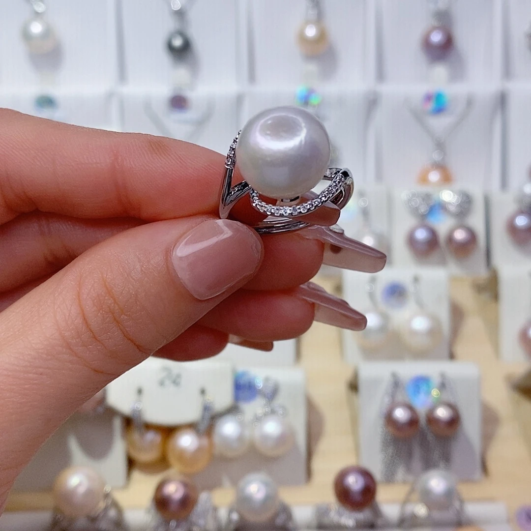 戒指淡水珍珠未镶嵌