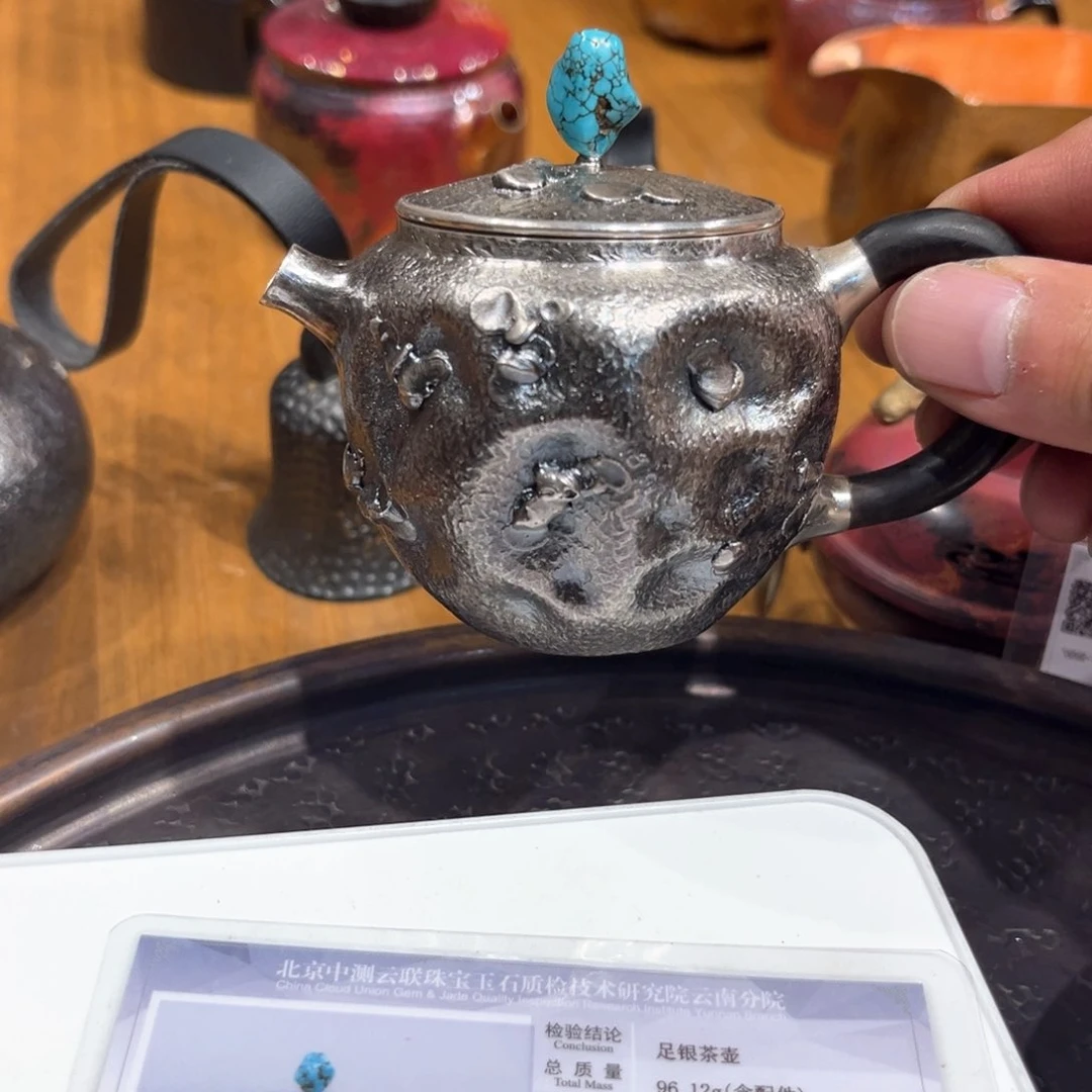 华****100毫升纯银姹寂风泡壶