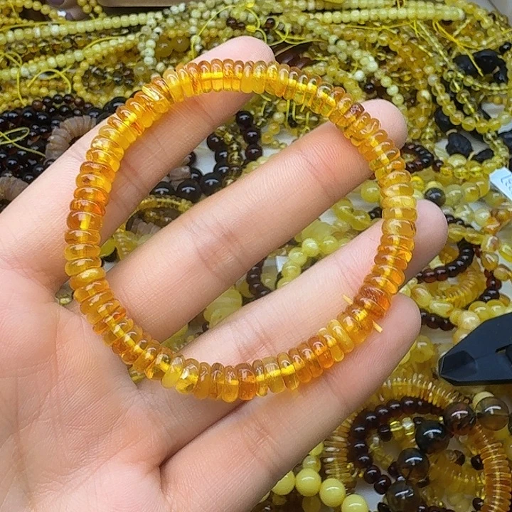 琥珀未镶嵌珠宝奇石