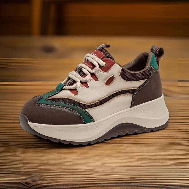 2025休闲女鞋秋季防滑增高时尚冬季女鞋百搭舒适厚底厚底加绒潮流