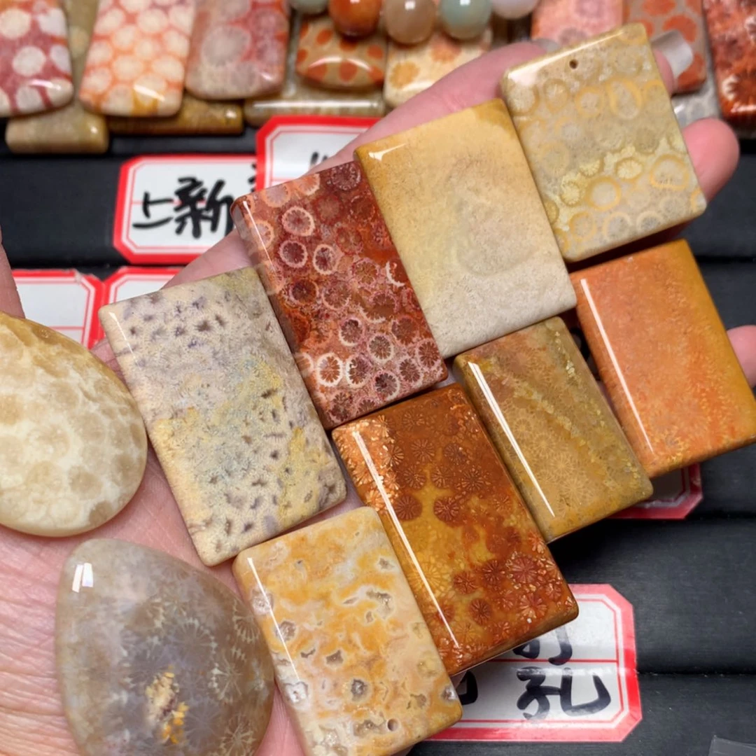 【闪购商品】未镶嵌颈饰硅化玉在****艳