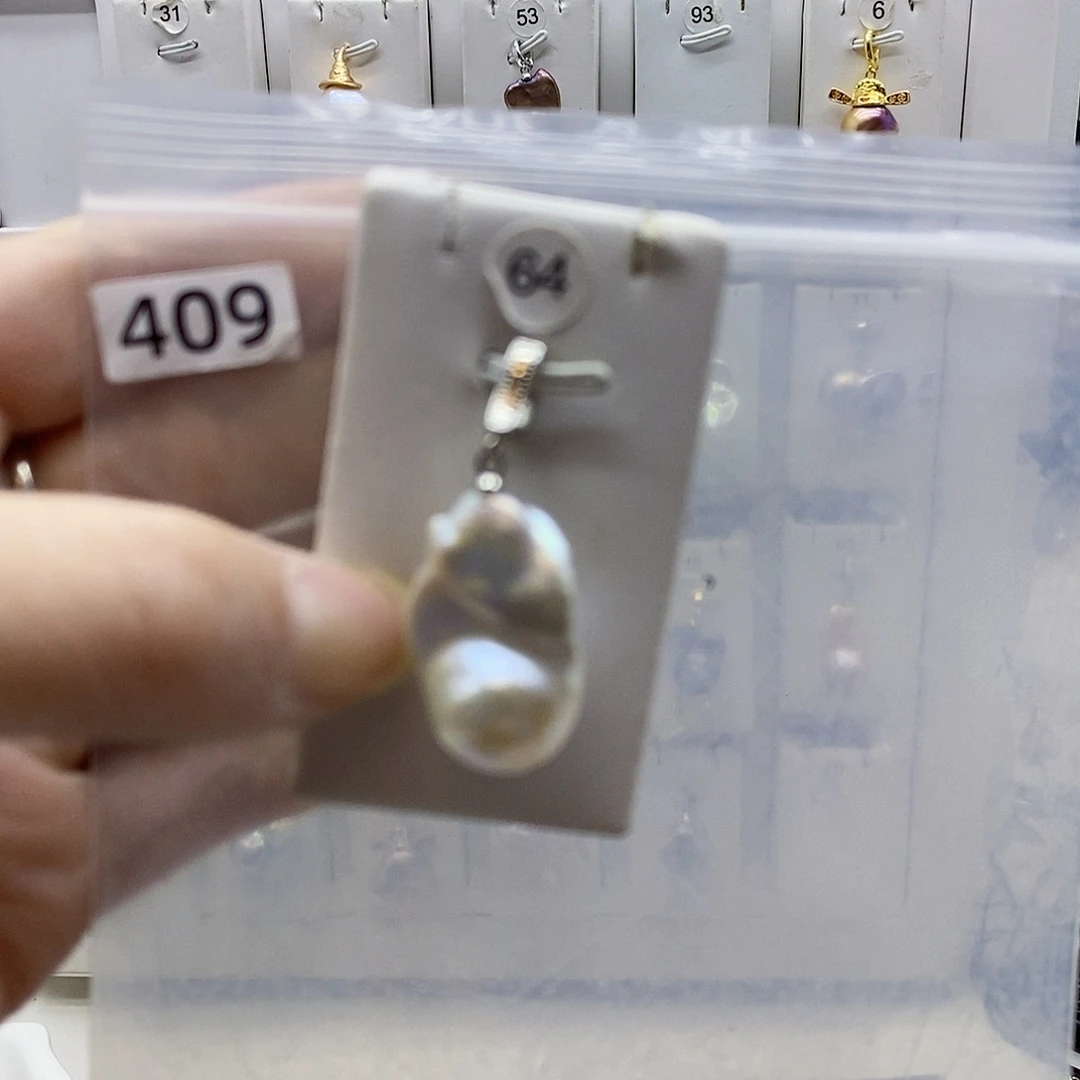 颈饰合金淡水珍珠