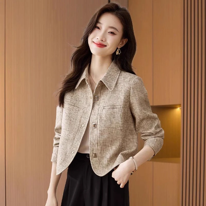 小香风外套2025新款女装春秋爆款广州十三行品牌洋气时尚女士上衣